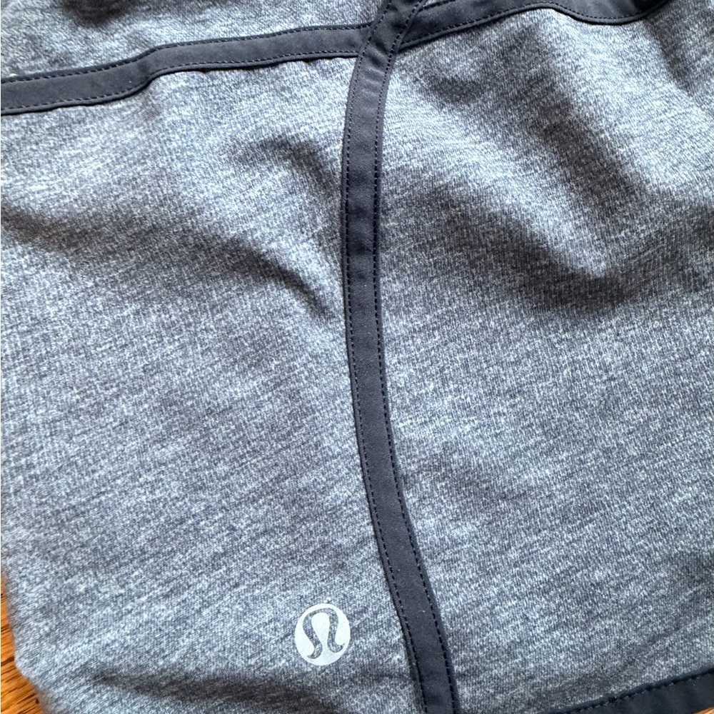 lululemon athletica Women’s Heathered Gray Athletic Shorts